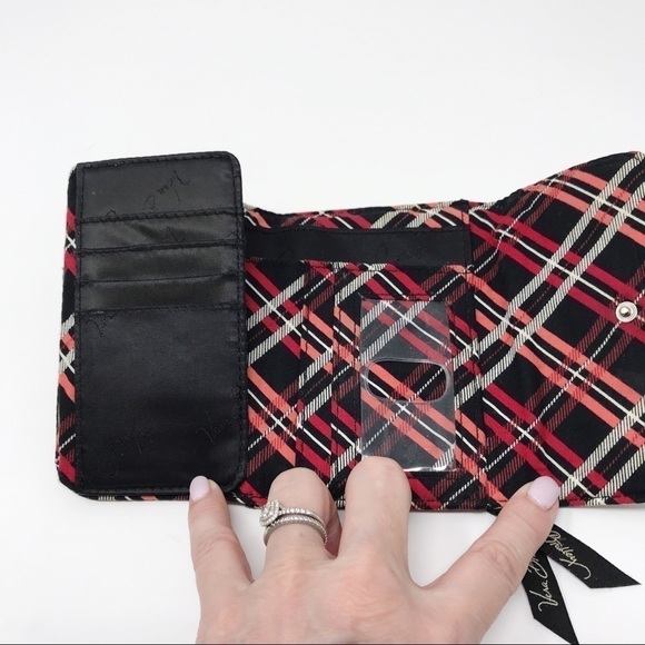 Vera Bradley Pirouette Print Trifold Wallet - Picture 4 of 8